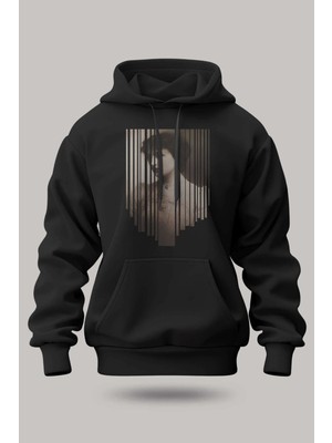 Buzagi Ghost Oversize Kapüşonlu Unisex Şardonlu Sweatshirt