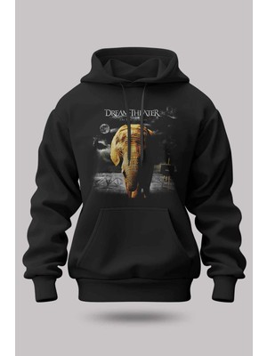 Buzagi Dream Theater Oversize Kapüşonlu Unisex Şardonlu Sweatshirt
