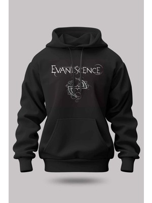Buzagi Evanescence Oversize Kapüşonlu Unisex Şardonlu Sweatshirt