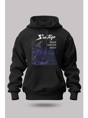 Buzagi Savatage Oversize Kapüşonlu Unisex Şardonlu Sweatshirt