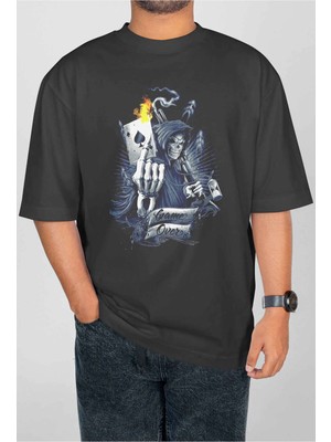 Buzagi Pearl Jam Dijital Baskı Oversize Unisex Tişört