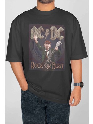 Buzagi Guns'n Roses Dijital Baskı Oversize Unisex Tişört