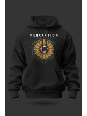 Buzagi Perception Oversize Kapüşonlu Unisex Şardonlu Sweatshirt