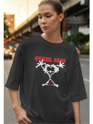 Buzagi Pink Floyd Dijital Baskı Oversize Unisex Tişört