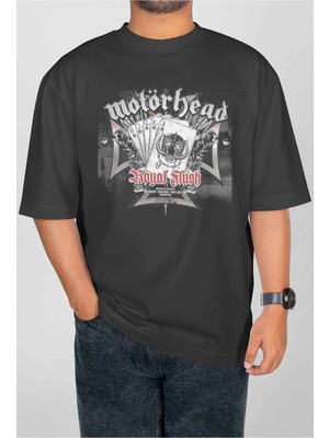 Buzagi Motörhead Dijital Baskı Oversize Unisex Tişört