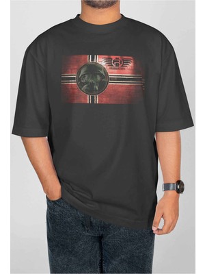 Buzagi Raul Seixas Dijital Baskı Oversize Unisex Tişört