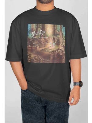 Buzagi Savatage Dijital Baskı Oversize Unisex Tişört