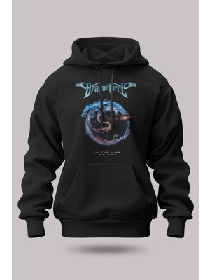 Buzagi Dragonforce Oversize Kapüşonlu Unisex Şardonlu Sweatshirt