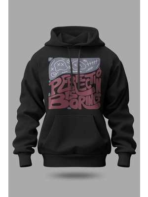 Buzagi Perfection Oversize Kapüşonlu Unisex Şardonlu Sweatshirt