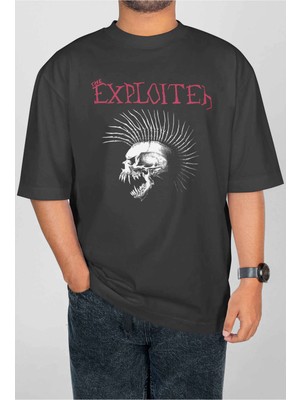 Buzagi Bullet For My Valentine Dijital Baskı Oversize Unisex Tişört