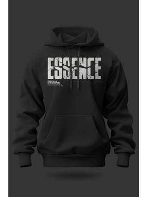 Buzagi Essence Oversize Kapüşonlu Unisex Şardonlu Sweatshirt