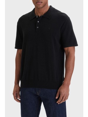 Calvin Klein Regular Fit Pamuklu Düğmeli Örme Polo LV04LC326G Erkek Polo LV04LC326G Ub1