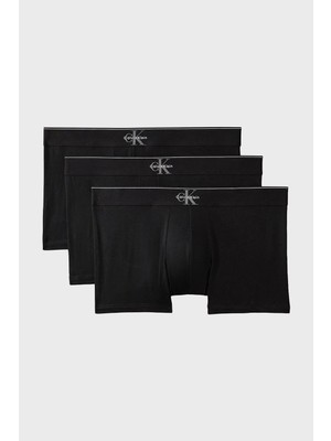 Calvin Klein Pamuklu 3 Pack Boxer LV00NB4472UB1 Erkek Boxer LV00NB4472 Ub1