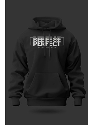 Buzagi Perfect Oversize Kapüşonlu Unisex Şardonlu Sweatshirt