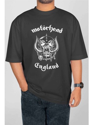 Buzagi Motörhead Dijital Baskı Oversize Unisex Tişört