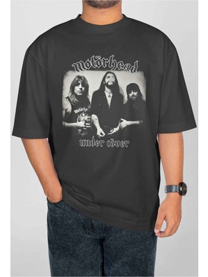 Buzagi Motörhead Dijital Baskı Oversize Unisex Tişört
