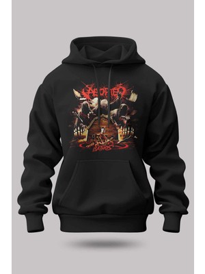 Buzagi Aborted Oversize Kapüşonlu Unisex Şardonlu Sweatshirt