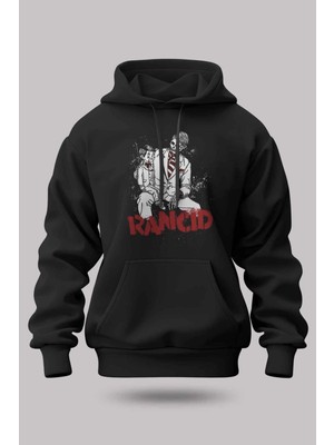 Buzagi Rancid Oversize Kapüşonlu Unisex Şardonlu Sweatshirt
