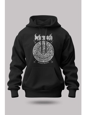 Buzagi Behemoth Oversize Kapüşonlu Unisex Şardonlu Sweatshirt
