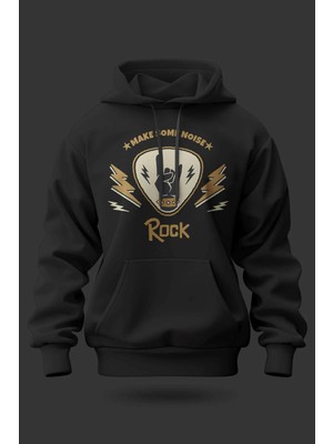 Buzagi Ramen Oversize Kapüşonlu Unisex Şardonlu Sweatshirt