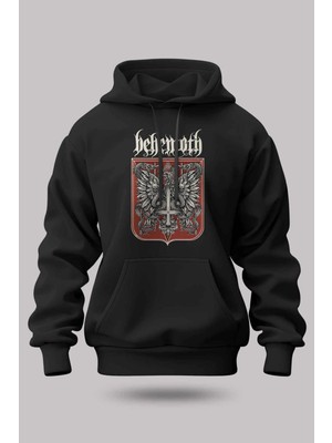 Buzagi Behemoth Oversize Kapüşonlu Unisex Şardonlu Sweatshirt