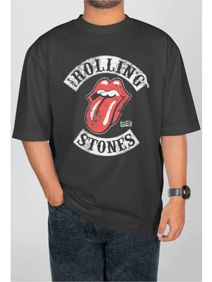 Buzagi Van Halen Dijital Baskı Oversize Unisex Tişört