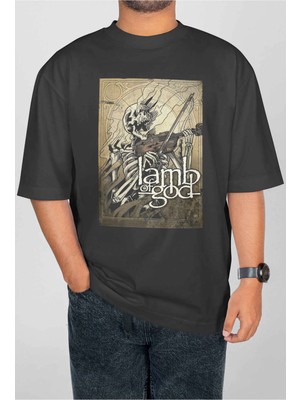 Buzagi Lamb Of God Dijital Baskı Oversize Unisex Tişört
