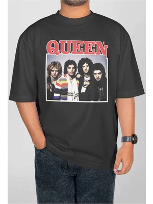 Buzagi Rammstein Dijital Baskı Oversize Unisex Tişört