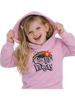 Hupalupa Store Hupalupa Basic Sweatshirt Pembe Cırcus 9-10 Yaş