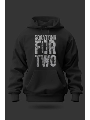 Buzagi For Two Oversize Kapüşonlu Unisex Şardonlu Sweatshirt