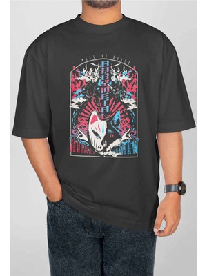 Buzagi Babymetal Dijital Baskı Oversize Unisex Tişört