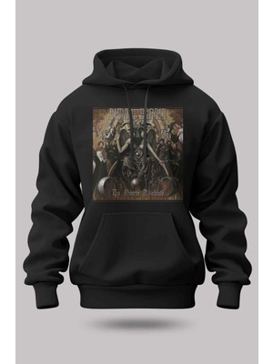Buzagi Dimmu Borgir Oversize Kapüşonlu Unisex Şardonlu Sweatshirt