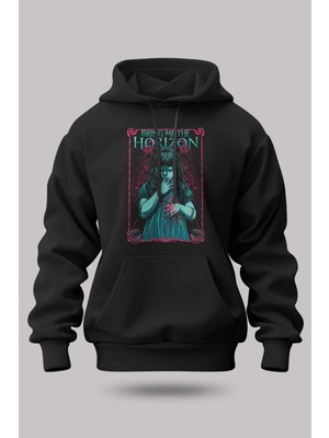 Buzagi Bring Me The Horizon Oversize Kapüşonlu Unisex Şardonlu Sweatshirt