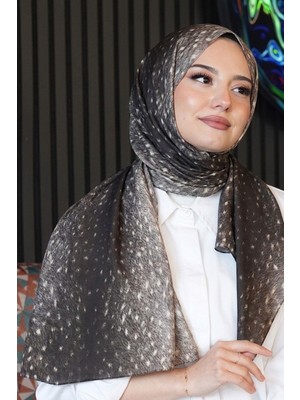 Afvente Ceylan Desen Vizon Soft Pamuk Şal