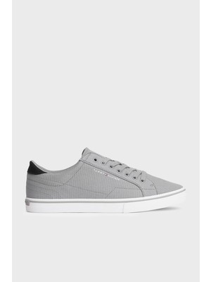 Tommy Hilfiger Logolu Sneaker Ayakkabı Erkek Ayakkabı FM0FM05688 Pry