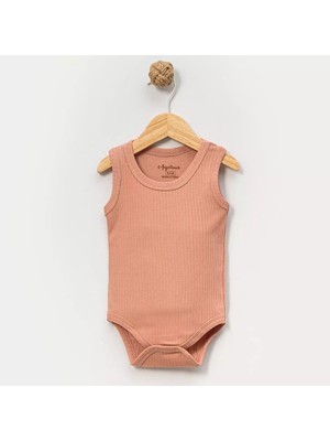 Angeltouch Pamuklu Kız Erkek Bebek Body Atlet Askılı Raporlu