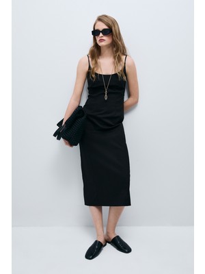 Lufian Lısbon Kadın Elbise Siyah