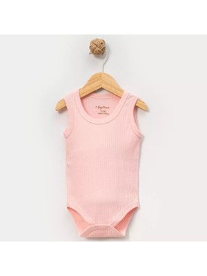 Angeltouch Pamuklu Kız Erkek Bebek Body Atlet Askılı Raporlu
