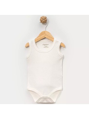 Angeltouch Pamuklu Kız Erkek Bebek Body Atlet Askılı Raporlu