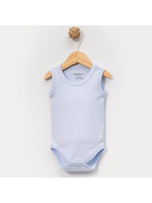 Angeltouch Pamuklu Kız Erkek Bebek Body Atlet Askılı Raporlu