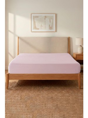 Soley Valeron | %100 Pamuk Saten Tek Kişilik Lastikli Çarşaf | 120X200 cm