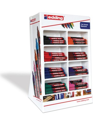 Edding Markör Permanent Kalem Yuvarlak Uçlu 1.5-3 Mm (400 Lü Paket) 300