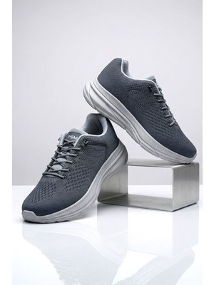 Cozi Company Yazlık Triko Yumuşak Taban Akıllı Bağcıklı  Unisex Spor Yürüyüş Ayakkabısı