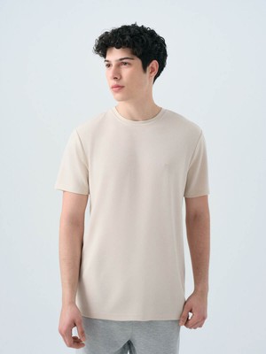 Loft Basic Taş Erkek T-Shirt LF2038850
