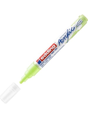 Edding Markör Kalem Akrilik Orta Uçlu Pastel Yeşil 917 (10 Lu Paket)