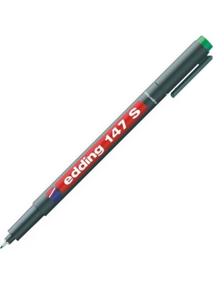 Edding 147S Asetat Kalemi Permanent S Seri 0.3 Mm Yeşil (10 Lu Kutu)