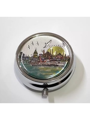 Marsilyan Istanbul Temalı Ilaaç Kutusu - Model 10