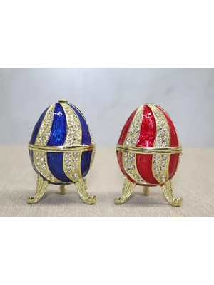 Marsilyan Swarovski Taşlı Yumurta - Model 5