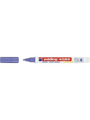 Edding Cam Kalemi 4085 Likit Tebeşir Kalemi (Sıvı Tebeşir) 1-2Mm Metalik Mor (10 Lu Paket)