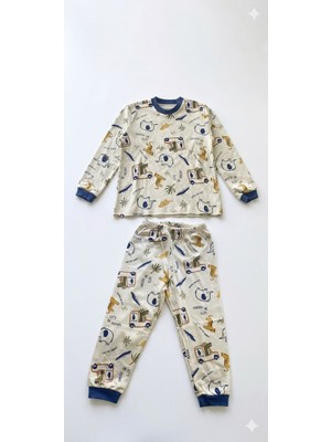 Babydoll Pijama Takımı Miniworld Indigo